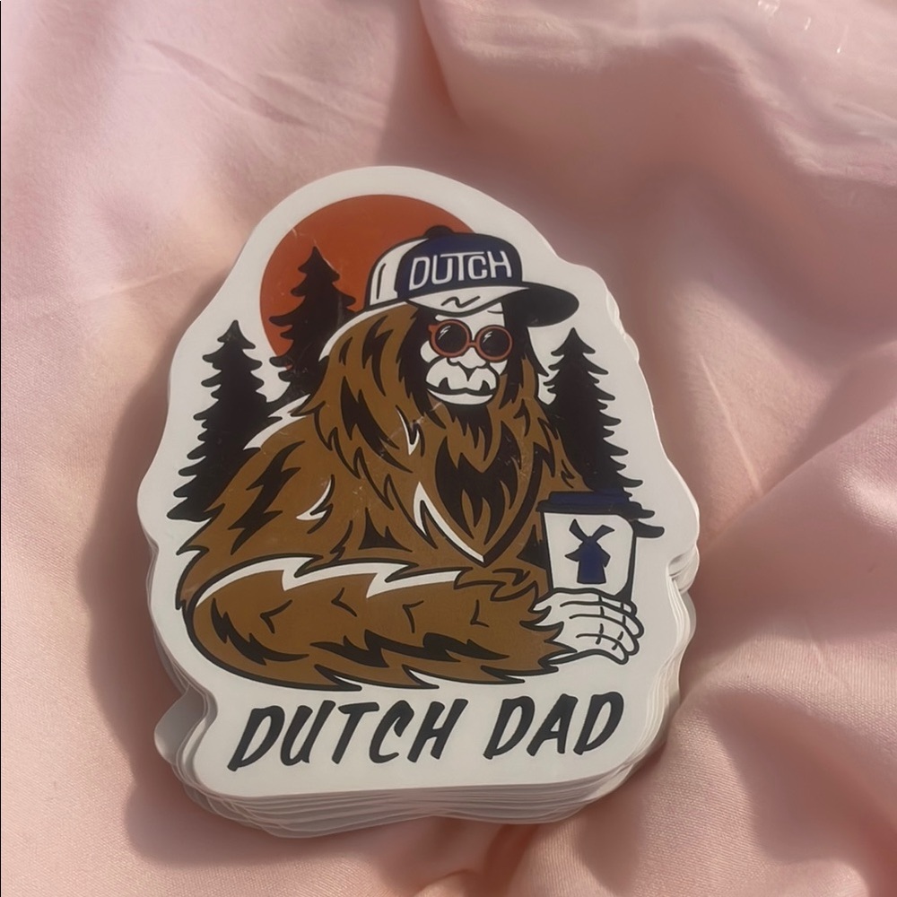 Dutch Dad Sticker 2025 Father’s Day sticker